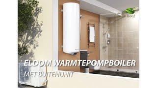 Eldom warmtepompboiler [upl. by Ettigirb]