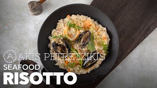 Seafood Risotto  Akis Petretzikis [upl. by Hummel343]