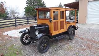 1927 Ford Model T Huckster truck for sale [upl. by Kendrah]