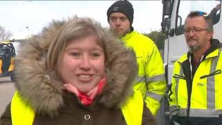 Les gilets jaunes toujours mobilisés dans la Somme le 19 novembre [upl. by Eilliw995]