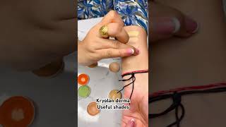 Kryolan base knowledge makeuptutorial makeupstudio kryolan foundation creamfoundation [upl. by Eseuqcaj]