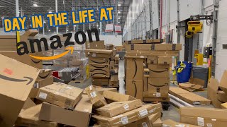 What Its Like Working At An Amazon Sort Center Warehouse INSIDE FOOTAGE [upl. by Ocnarf718]