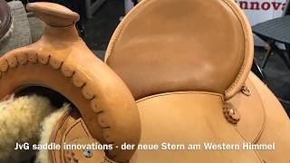 Westernsattel Reiner JvG Saddle Innovations 2019 [upl. by Aryan]