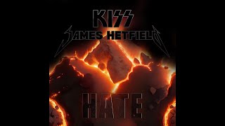 KISS amp James Hetfield  Hate AI Cover Remix [upl. by Garzon]