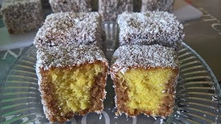 Čupavci Recept za mekane i sočne kokos kocke [upl. by Yecniuq]