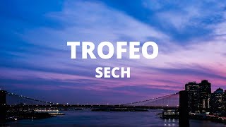 Sech  Trofeo Letra  Lyrics [upl. by Brenna899]