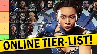 Mortal Kombat 11  The Final Online Definitive Tier List [upl. by Ahsinot142]