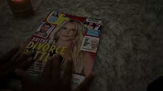 ASMR  Magazine FlipThrough Whisper ASMR Sounds Celebrity ASMR [upl. by Barbaresi]