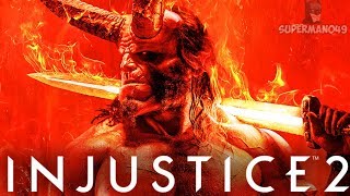 HELLBOY MAKES HIM RAGE QUIT  Injustice 2 quotHellboyquot Gameplay [upl. by Esom]