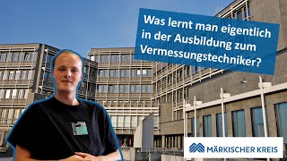 Nach der Schule Vermessungstechniker werden Was ist das eigentlich für eine Ausbildung [upl. by Inverson]