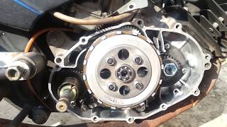 Tukar Bearing Clutch Modenas Dinamik 120 [upl. by Holihs]