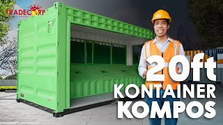 Kontainer Kompos GoGreen Waste Container  Tradecorp Indonesia [upl. by Ames]