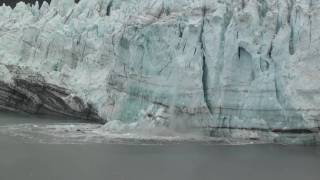 Glacier Breaks Apart In Alaska [upl. by Eilema853]