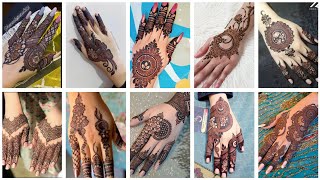 Kashees mehndi design  Mehndi ke design simple  Mehndi designs wedding  bareek mehndi design [upl. by Queridas]