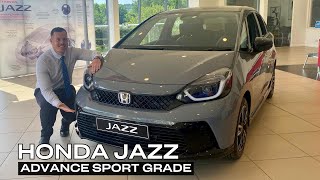 New Honda Jazz Hybrid 2024 Advance Sport Grade  Walkaround amp Key Features [upl. by Odetta]