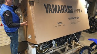 unboxing 2024 YAMAHA TRACER 7 [upl. by Audley]