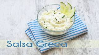 Salsa Tzatziki  la salsa greca per accompagnare Carne e Pesce  SempliceVeloce [upl. by Imoyn]