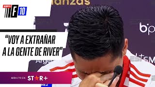 ¡SE QUEBRÓ COMPLETAMENTE Enzo Pérez y la EMOCIONANTE despedida de River tras ser campeón [upl. by Barren111]