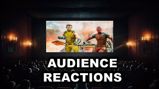 Deadpool amp Wolverine Insane Audience Reactions Premiere Night Spoilers [upl. by Nomde]