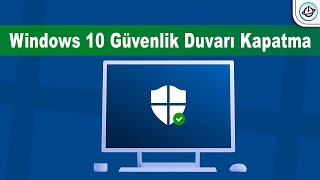 Windows 10 güvenlik duvarı kapatma  Güvenlik duvarı nasıl kapatılır 2020  Defender kapatma [upl. by Beitz]