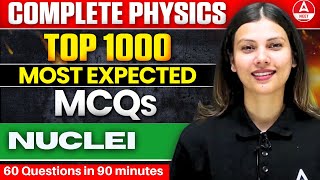 Nuclei  Class 12 Physics  Most Important Questions for NEET 2024Tamanna Chaudhary [upl. by Aloap62]