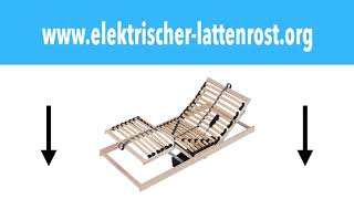 Elektrischer Lattenrost 140x200 [upl. by Joab]