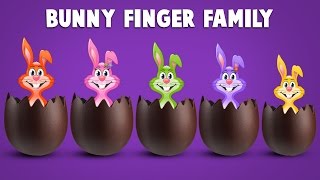 The Finger Family Easter Bunny Family Nursery Rhyme  Easter Finger Family Songs [upl. by Aloin]