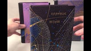 “An Empyreal Retinue” Design Fine Binding by Robert Wu Toronto 2024 [upl. by Eilegna]