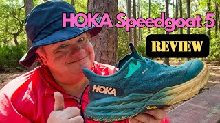 Review Of The Hoka Speedgoat 5 GTX Trail Runner Is It Worth The Hype [upl. by Immaj]