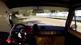 FIORELLO PERILLI  FIAT 128 RALLY  COPPA DEL CHIANTI 2014  CAMERACAR GARA [upl. by Hoag679]