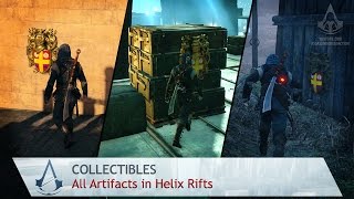 Assassins Creed Unity  All Collectibles  All Helix Rift Artifacts [upl. by Heidie375]