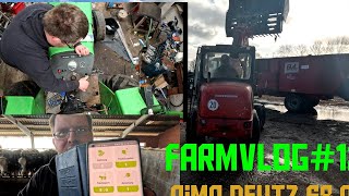 Farmvlog126 LEDs für Deutz 6806 Futtermischen  Schnuller Alarm [upl. by Eeimaj]