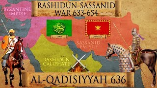 Battle of alQadisiyyah 636  MuslimSassanid War of 633654 DOCUMENTARY [upl. by Loss]