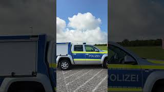 NordenNorddeich Nordsee Cooles Polizeiauto Police Car Travel nordsee norddeich ostfriesland [upl. by Nerehs]