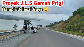 Jalur Lintas Selatan Tulungagung Trenggalek Hampir Selesai [upl. by Drauode]