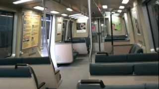 BART From Daly City to San Francisco Intl Airport  Full Section Ride HD [upl. by Assirem719]