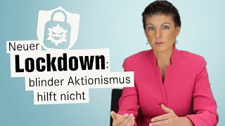 Nächster Lockdown Blinder Aktionismus hilft nicht  Bessere Zeiten – Wagenknechts Wochenschau [upl. by Leveroni]