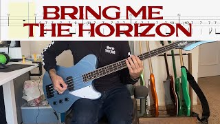 Bring Me the Horizon  Mantra Bass Cover With Tab [upl. by Noland]