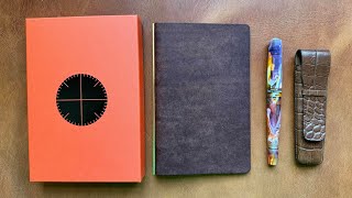 UNBOXING My First Ever Plotter Planner Finally Pueblo Leather Bible Size [upl. by Aikit]