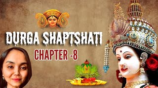 Shree Durga Saptashati Path 8 Chapter8  Maa Shailputri Puja  Hindu Rituals [upl. by Dunc]