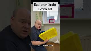 Radiator Drain Down Kit how to repair a leaking thermostat on the radiator plumbers guides plumber [upl. by Aineg]