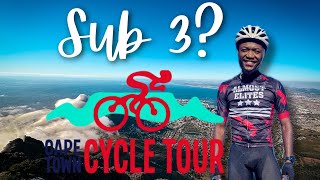 FINALLY Breaking SUB 3 at Cape Town Cycle Tour  AlmostElites [upl. by Neerual]