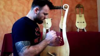 Seikilos Epitaph amp Improvisation on Tenor Gallic lyre  Benjamin Simao [upl. by Annil]