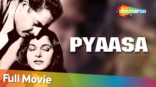 Pyaasa 1957  प्यासा  HD Full Movie  Guru Dutt Waheeda Rehman Mala Sinha  Geeta Dutt Rafi [upl. by Lorusso534]