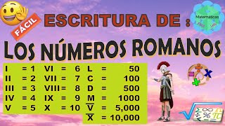 NUMEROS ROMANOS del 1 al 10 000 [upl. by Melodee]