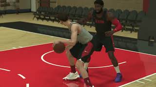 Alperen Şengün post moves in NBA 2k25 [upl. by Diao]