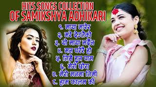 Samikshya Adhikaris Superhit Songs Jukebox  New Nepali Songs Collection  Jukebox Nepal [upl. by Adnawuj251]