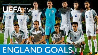 Englands top five European Qualifiers goals [upl. by Ennayehc]