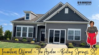 New Homes in Boiling Springs SC  DR Horton  Villas at Pine Valley [upl. by Ahsiekam369]