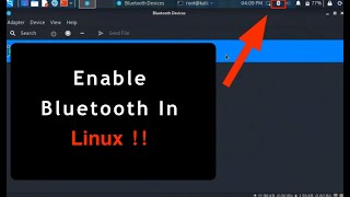 How To Install Bluetooth In Linux  Connect Bluetooth Device with Linux [upl. by Serle]